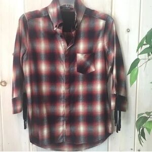 Womens Flannel Shirt NWOT